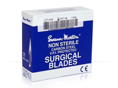 Non-Sterile #15 Surgical Blades 100/Box
